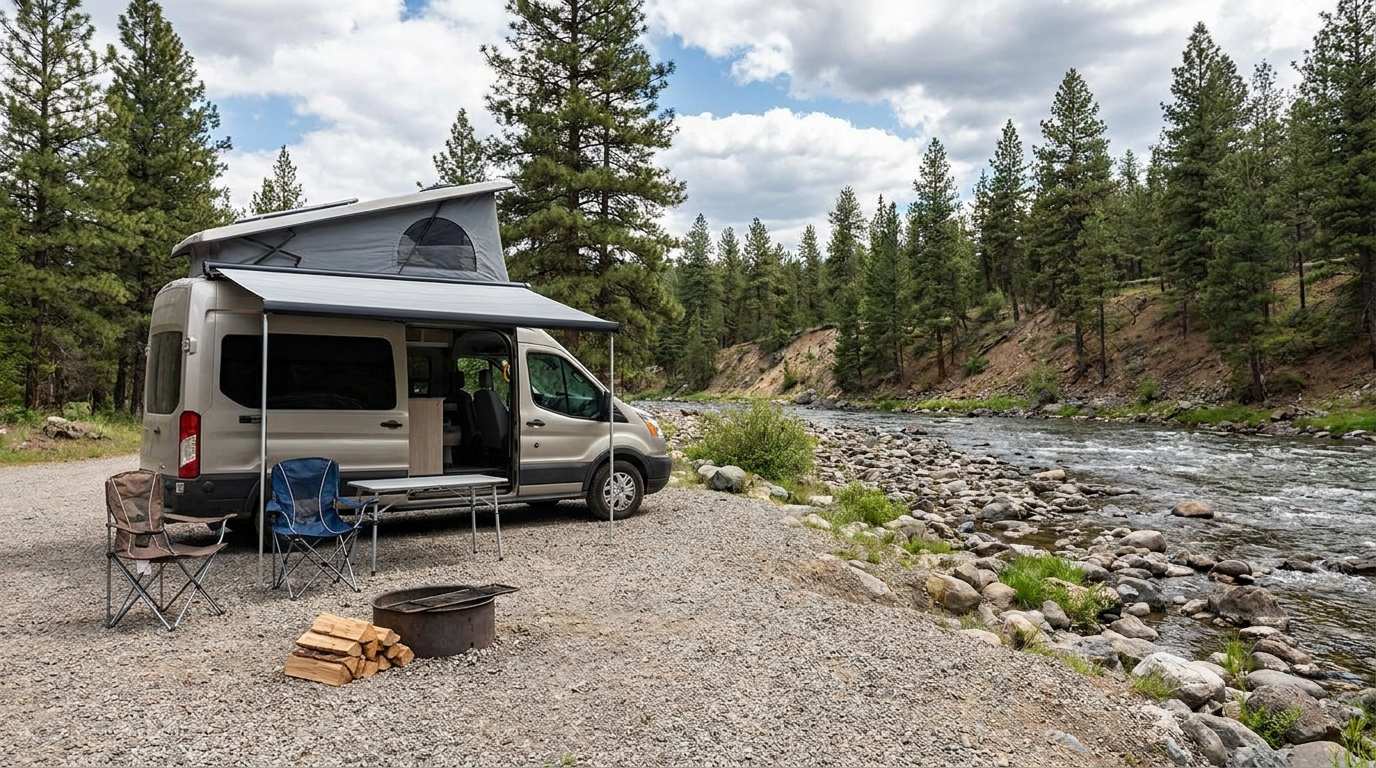 Decouvrez les emplacements de camping gratuits pour vehicules recreatifs au quebec et canada et des etats-unis